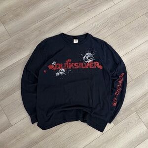 Sick Vintage Quicksilver Surf Style Long Sleeve